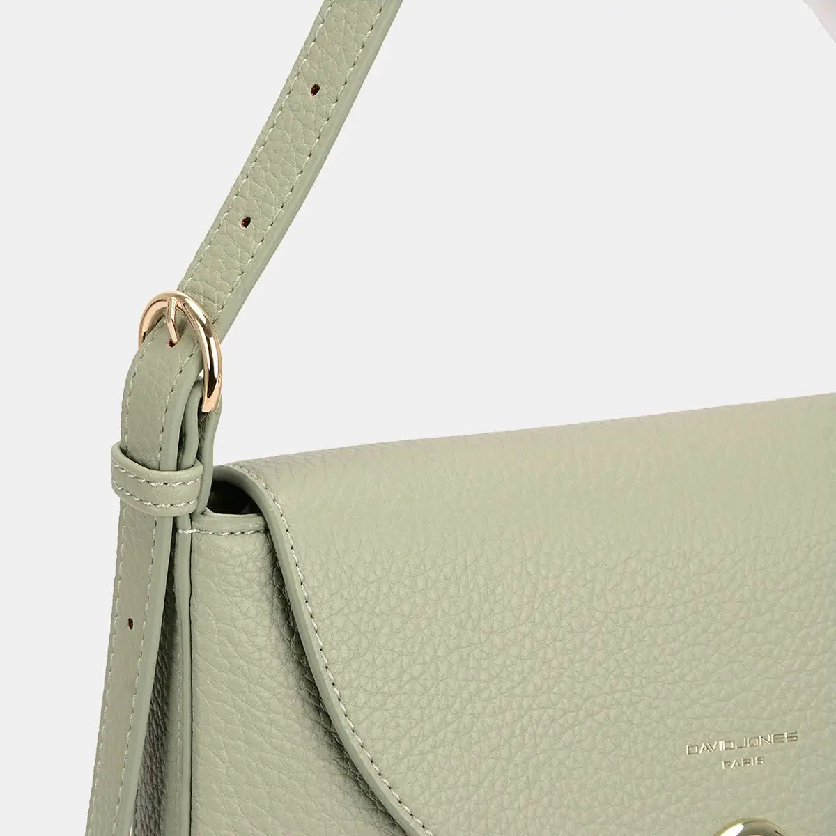 Metal Buckle Shoulder Bag - Shoulder Bags
