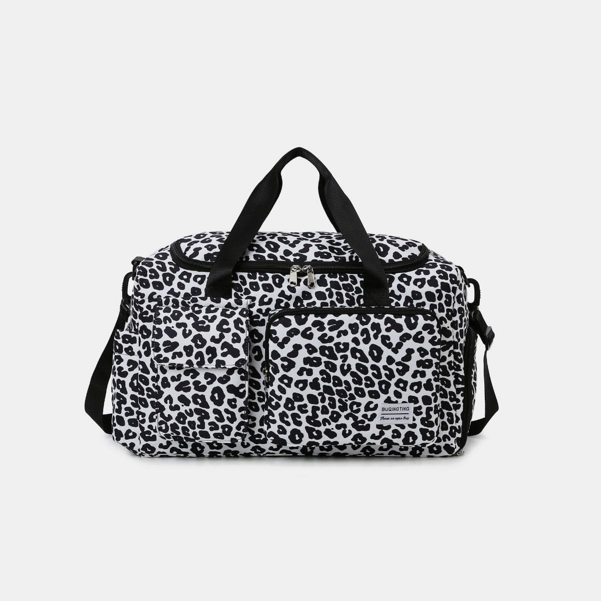 Oxford Cloth Animal Print Travel Bag