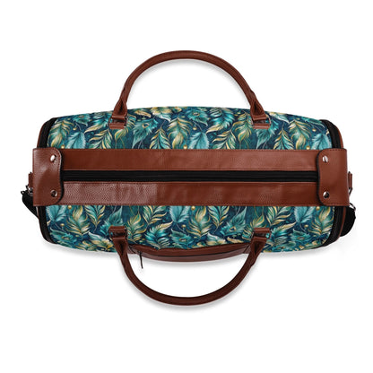 Peacock Feathers Foldable Travel Bag