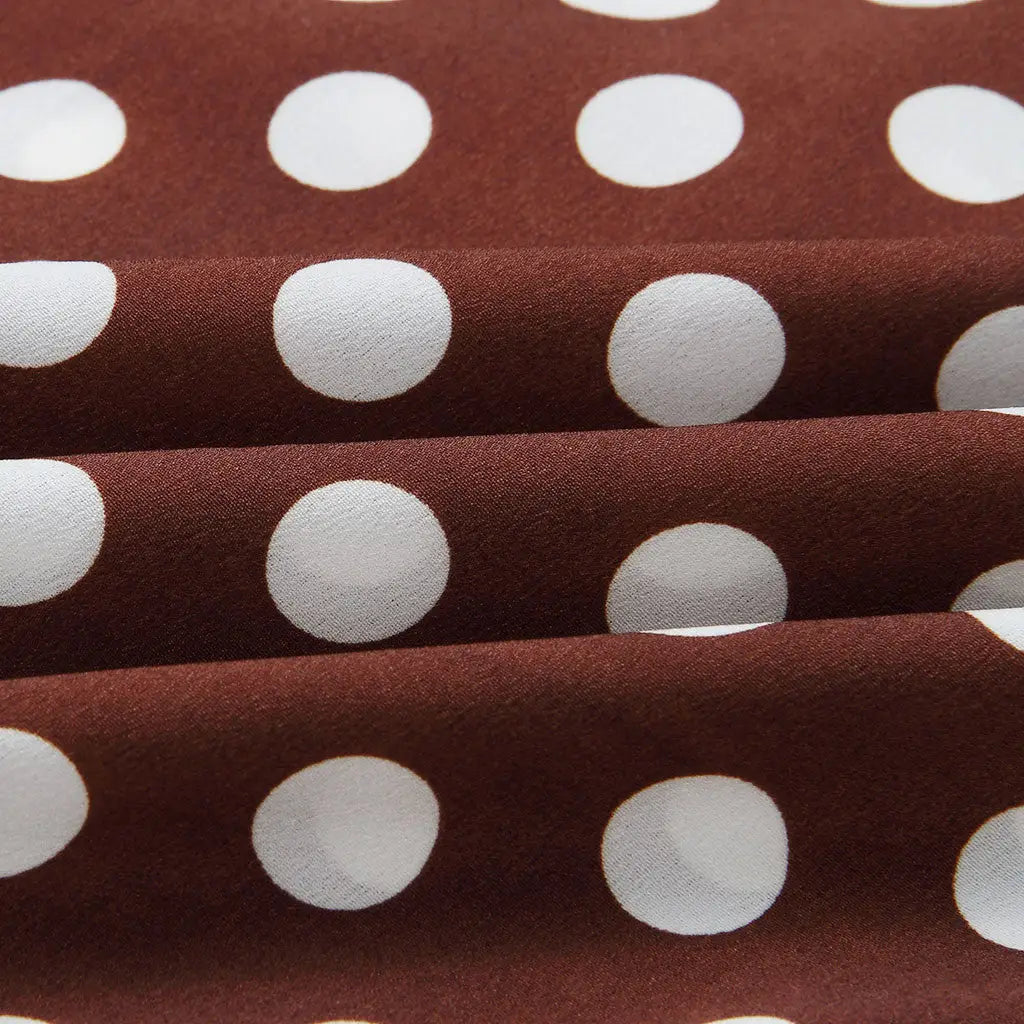 Polka Dot Maxi Sundress