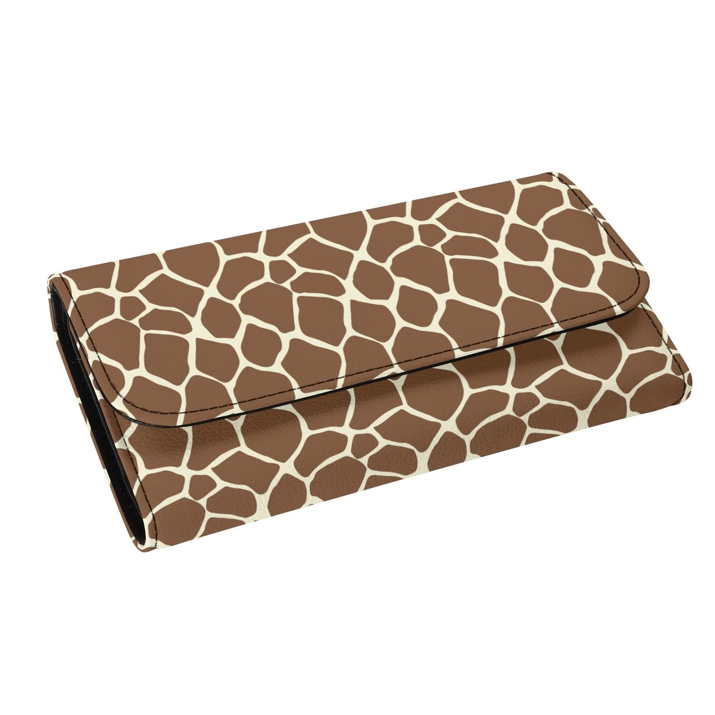 RFID Trifold Faux Leather Clutch Wallet