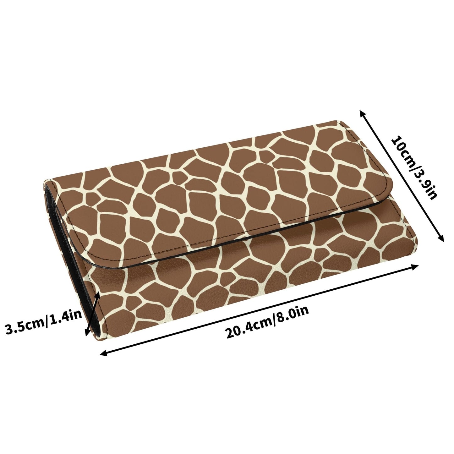 RFID Trifold Faux Leather Clutch Wallet