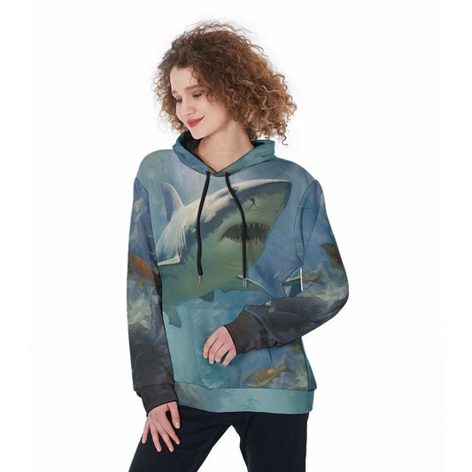 Shark Women’s Heavy Fleece Hoodie