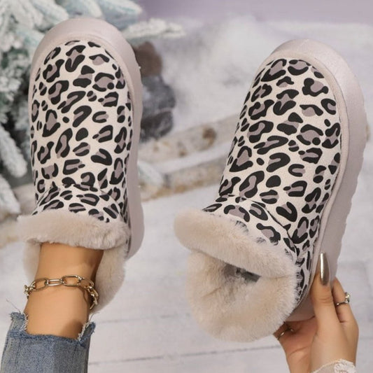 Thermal Leopard Platform Boots 2 Colors