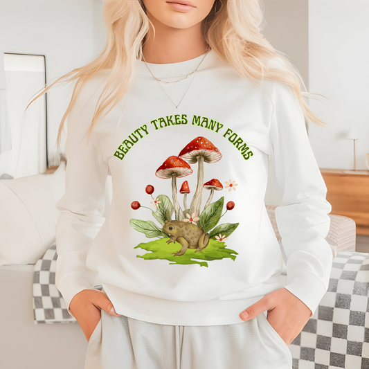 Toad and Mushroom Long Sleeve T-Shirt