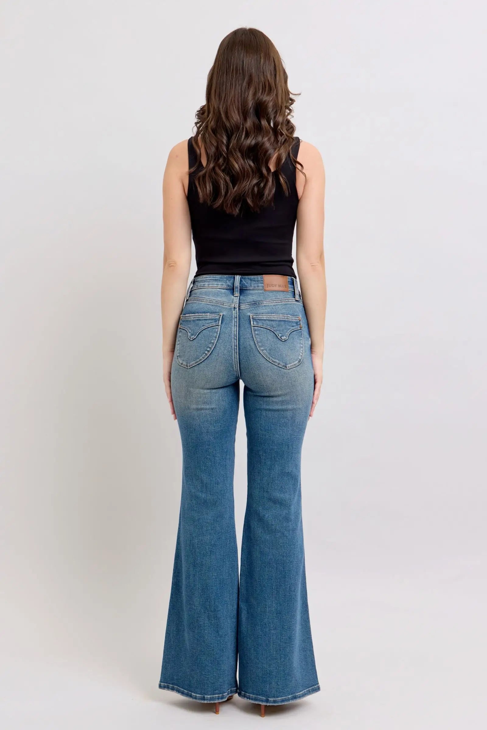 Tummy Control Vintage Wash Jeans - Eclectage