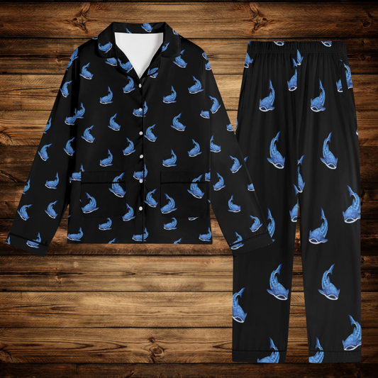 Whale Shark Pajama Shirt and Pants Set