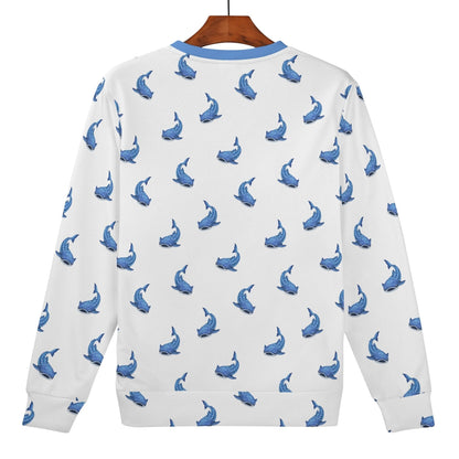 Whale Shark Print Sweatshirt