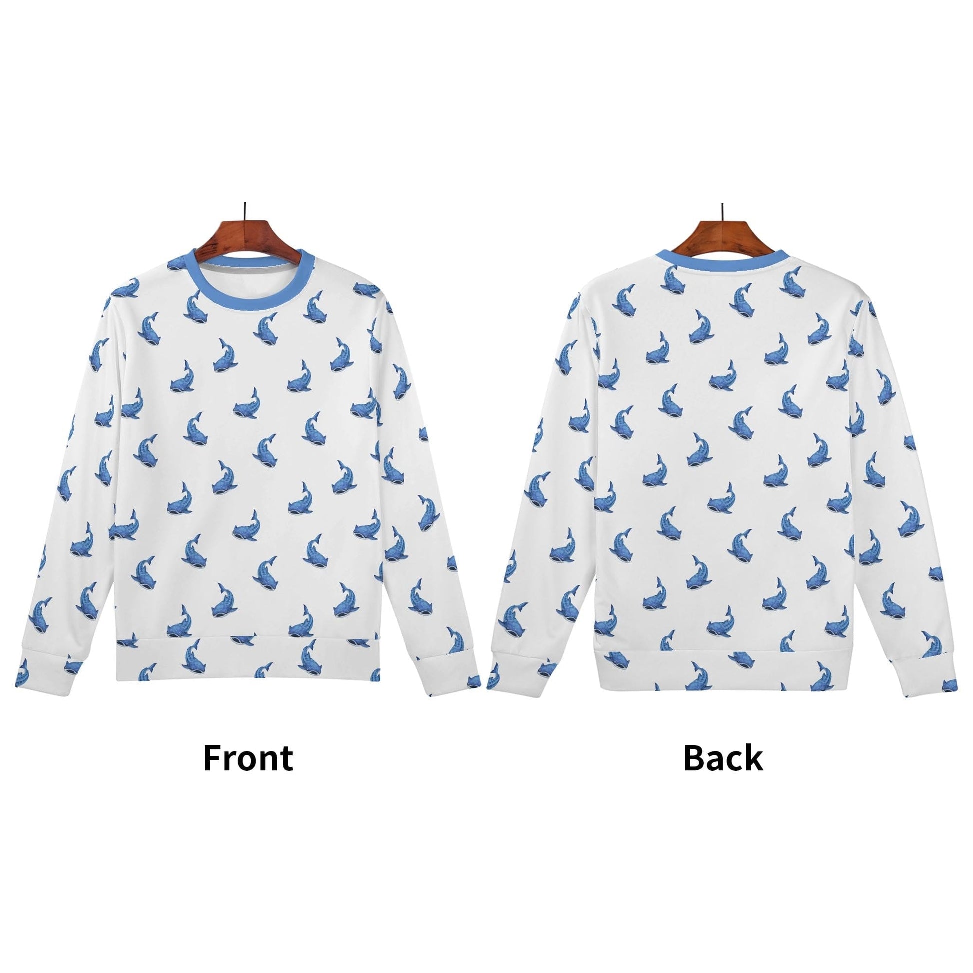 Whale Shark Print Sweatshirt