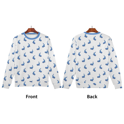 Whale Shark Print Sweatshirt