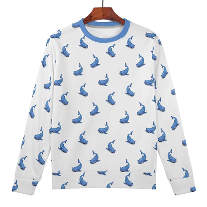 Whale Shark Print Sweatshirt