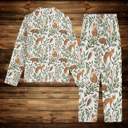 Woodland Animals Pajama Shirt and Pants Set